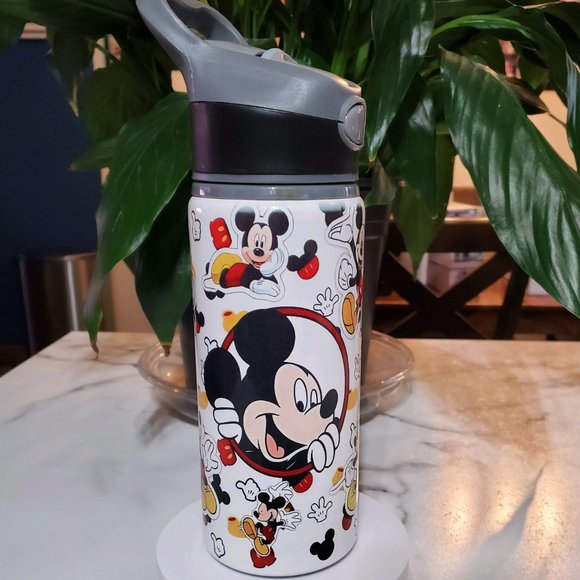 Mickey Mouse "Stickers" 20 oz Sport Water Bottle 🎉sale - Picture 1 of 9